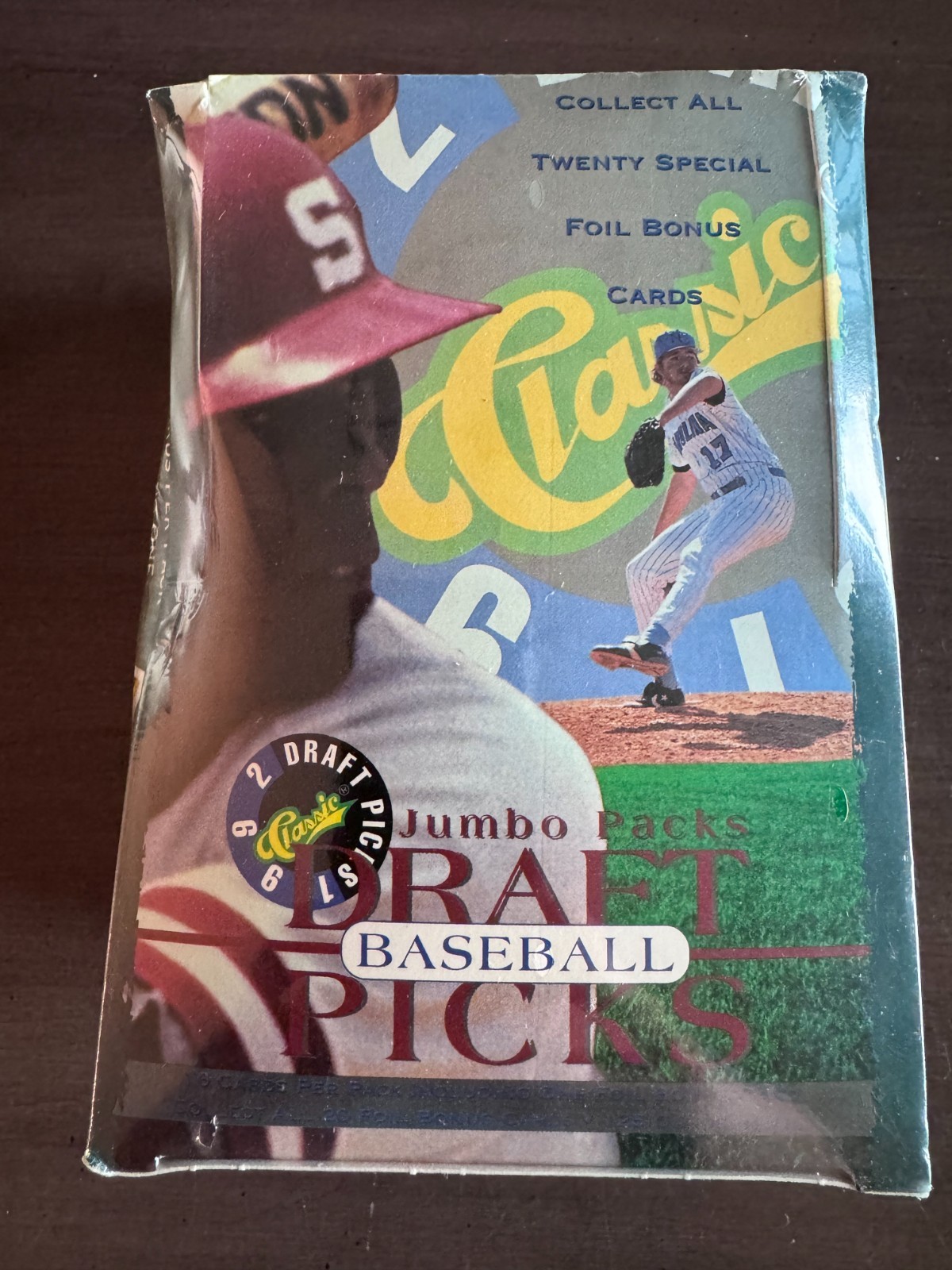 1992 Classic Draft Picks MiLB Jumbo Box Sealed Derek Jeter RC & Foil Bonus Chase