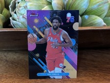2025-26 Topps Finest Joel Embiid Black Refractor /15 #30 Common