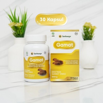 IDSPICES Gamat Emas Golden Sea Cucumber 30 Capsules Grade A+ Premium Herbal