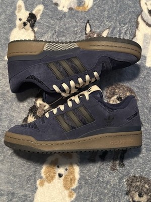 adidas Forum 84 Low ADV Men's Navy Suede Originals Sneakers US 8.5 