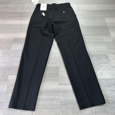 NEW Calvin Klein Pants Womens 14 Black Twill Slim Fit Stretch Dress Workwear