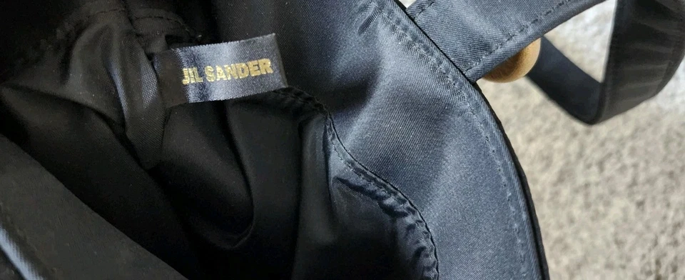 Bolsa balde de náilon Jil Sander logotipo tiracolo ombro - Imagem 4 de 4