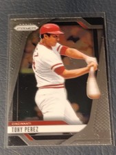 2025 Panini Prizm Baseball Base Prizm - #249 Tony Perez - Cincinnati Reds