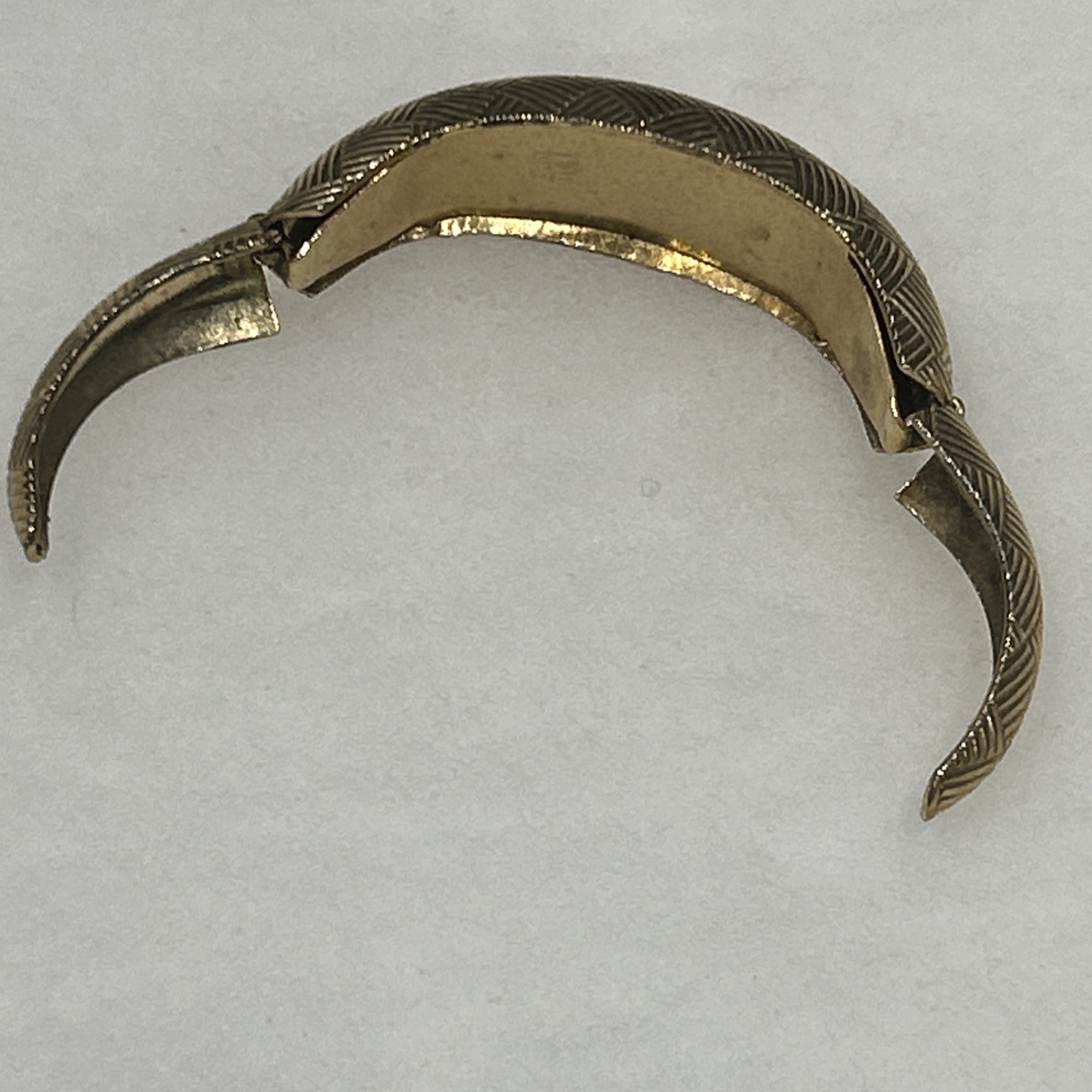 Nice Coro Hinged Bangle Cuff Bracelet - image 7