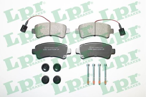 Pastiglie Freno LPR 05P1702 - Alta Performance E Durata, Conforme ECE-R90