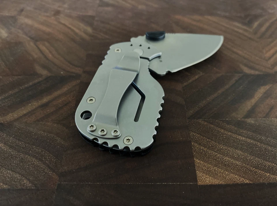 NAVAJA PLEGABLE BOKER PLUS TARJETA DE CRÉDITO 01BO589 NUEVA EN CAJA, ¡BONITA! Foto 4 de 4