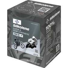 Silkolene Super 4 10W-40 (4 Litre CUBE) Kawasaki Z 650-B2A 1978 9.94 per litre