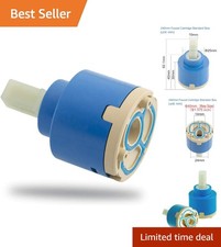 High-Temperature Resistance 40mm Ceramic Cartridge for Kitchen Basin Faucets
