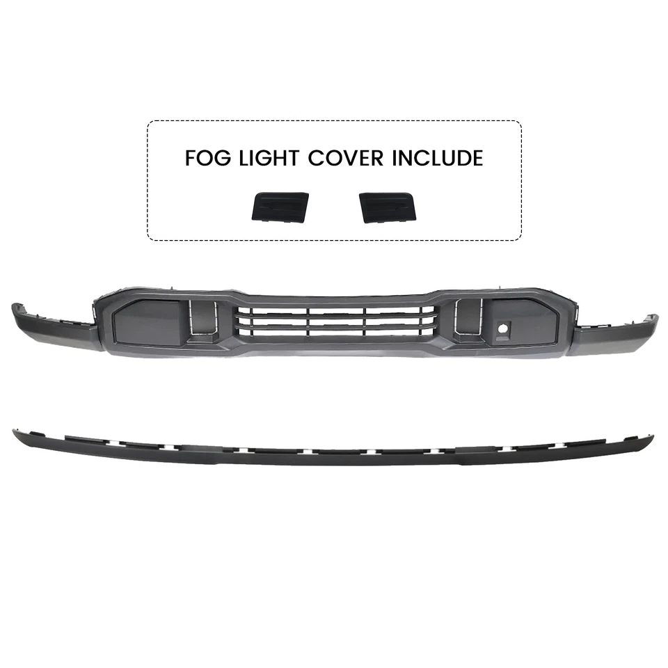 Front Bumper Cover Assembly Kit For 2022-2026 GMC SIERRA 1500 PRO SLE 22-26 Foto 4 de 4