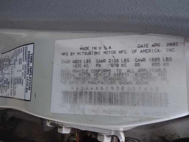 Passenger Corner/Park Light Fog-driving Bumper Fits 02-03 GALANT 456344 - Изображение 4 из 4