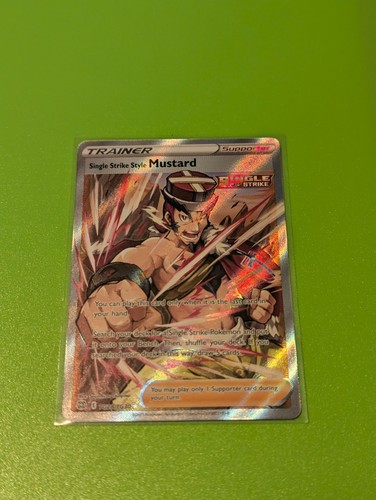 Pokemon TCG Single Strike Style Mustard Brilliant Stars TG28/TG30