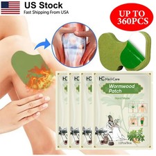 360x Wormwood Pain Relief Patches Heat Plaster Back Knee Muscles Arthritis