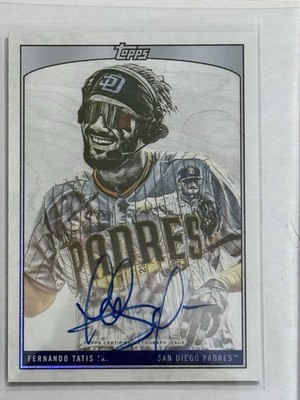 2022 Topps X Lauren Taylor #5A Fernando Tatis Jr  Auto /99