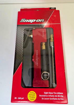 #ad *NEW* Snap On TGIFS1 Sight Glass Tire Inflator 20 160 PSI RARE USA MADE $199.99