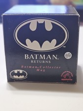 BATMAN RETURNS 1991 collector ceramic MUG applause dc universe classic collectib