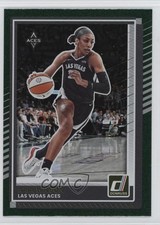 2025 Panini Donruss WNBA Green Shimmer A'ja Wilson #82 1p5n
