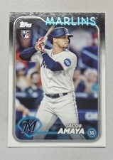 2024 Topps Series 1 - Jacob Amaya #144 (RC)
