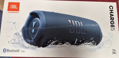 JBL Charge 5 Blau - Portabler Lautsprecher mit Akku