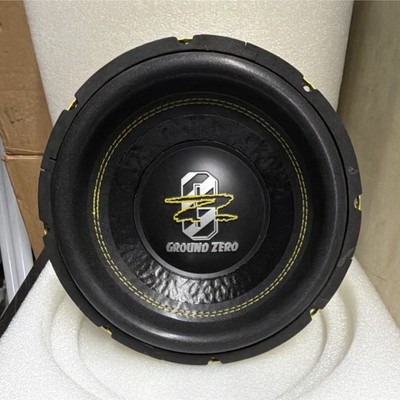 Ground Zero GZIW 10SPL 10'' SPL Subwoofer Dual Voice Coil 700W RMS 2+2 Ohm