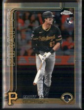 2025 Topps Chrome Update #USC99 Matt Gorski RC Pittsburgh Pirates 5331