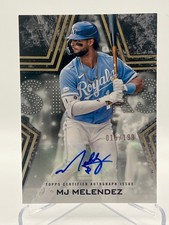 2023 Topps Series 2 Baseball Stars Autographs MJ Melendez #BSA-MJM Black # /199