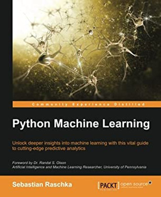 Python Machine Learning Paperback Sebastian Raschka