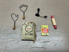 Vintage Dollhouse kitchen accessories Lot