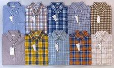 Men's Gold Label Roundtree Non Iron Perfect Performance Short Sleeve Shirt S
