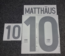 Original Authentic DFB Deutschland Matthäus 10 Trikot-Flock 125 Jahre