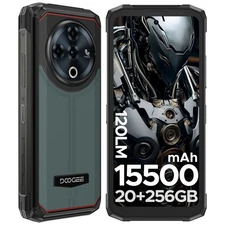 DOOGEE Fire 6 Power 4G Rugged Smartphone Android 14 20GB+256GB 15500mAh Unlocked