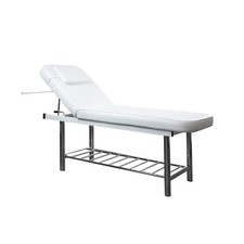 Sable Massage Table Bed for Spa, Waxing, Threading, Facial, Tattoo, White