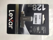 New Lexar JumpDrive D400 USB 3.1 Flash Drive 128GB LJDD400128GB 44790