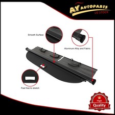 Cargo Cover Rear Retractable Shield Shade For Toyota Venza 2009-2013 2014 2015 Cargo Cover Rear Retractable Shield Shade For Toyota Venza 2009-2013 2014 2015