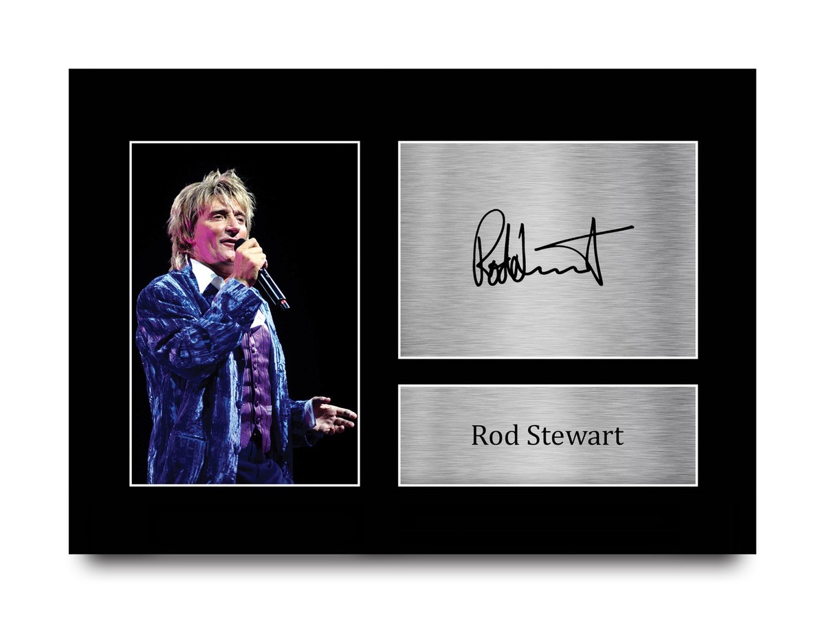 セール中…ロットスチュワート直筆サイン入り2Lサイズ写真…Rod Stewart セール中…ロットスチュワート直筆サイン入り2Lサイズ写真…Rod Stewart