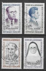 Used France Stamps - No. 1288 to 1291 - Price: €4