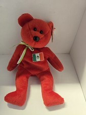1999 TY Original Beanie Baby Osito Bear Mexico Flag with Tag
