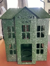 Gorgeous The White Barn Candle Company Green House Candle Holder NWT
