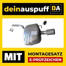 Endschalldämpfer für Volvo V70 III 2.0 R-DESIGN Auspuff J618