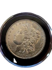 1889 MORGAN SILVER DOLLAR NO MINT MARK - EXTREMELY FINE TO ALMOST UNC