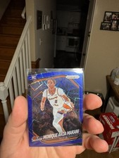 2025 Panini Prizm WNBA Monique Akoa Makani Blue Velocity Rookie Phoenix Mercury
