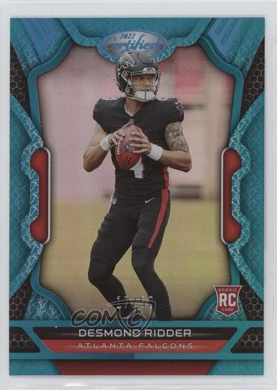 2022 Certified Rookies Mirror Teal /50 Desmond Ridder #105 0c6