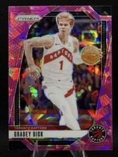 2024-25 Panini Prizm #205 Gradey Dick Prizms Pink Ice