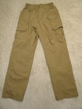 Propper Pants Men 32x34 Brown Tactical Rip Stop Cargo Utility Workwear Trousers