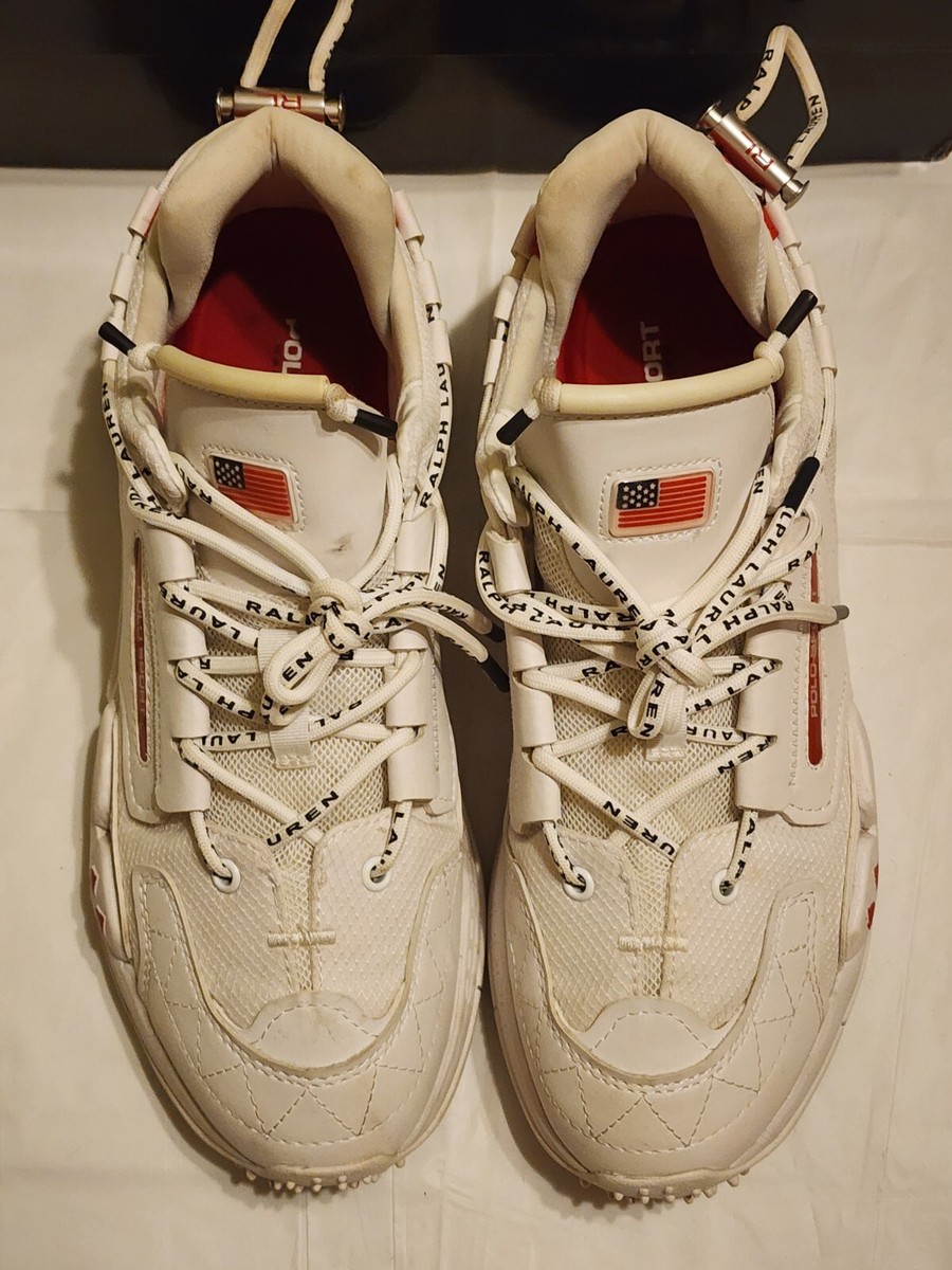 Ralph Lauren Polo Sport PS200-SK-LTL White Mens Size