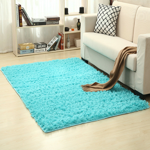 63"x79" Fluffy Anti-Skid Shaggy Area Rug Living Room Carpet Floor Mat Bedroom - Picture 13 of 20