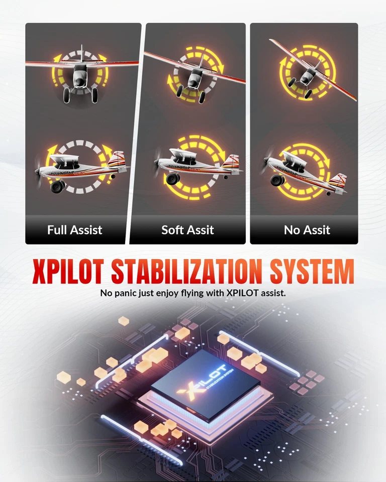 Volantex Trainstar Stunt RC Plane One Key Aerobatic RC Aircraft 2.4G 4CH RTF Toy - Image 2 of 4