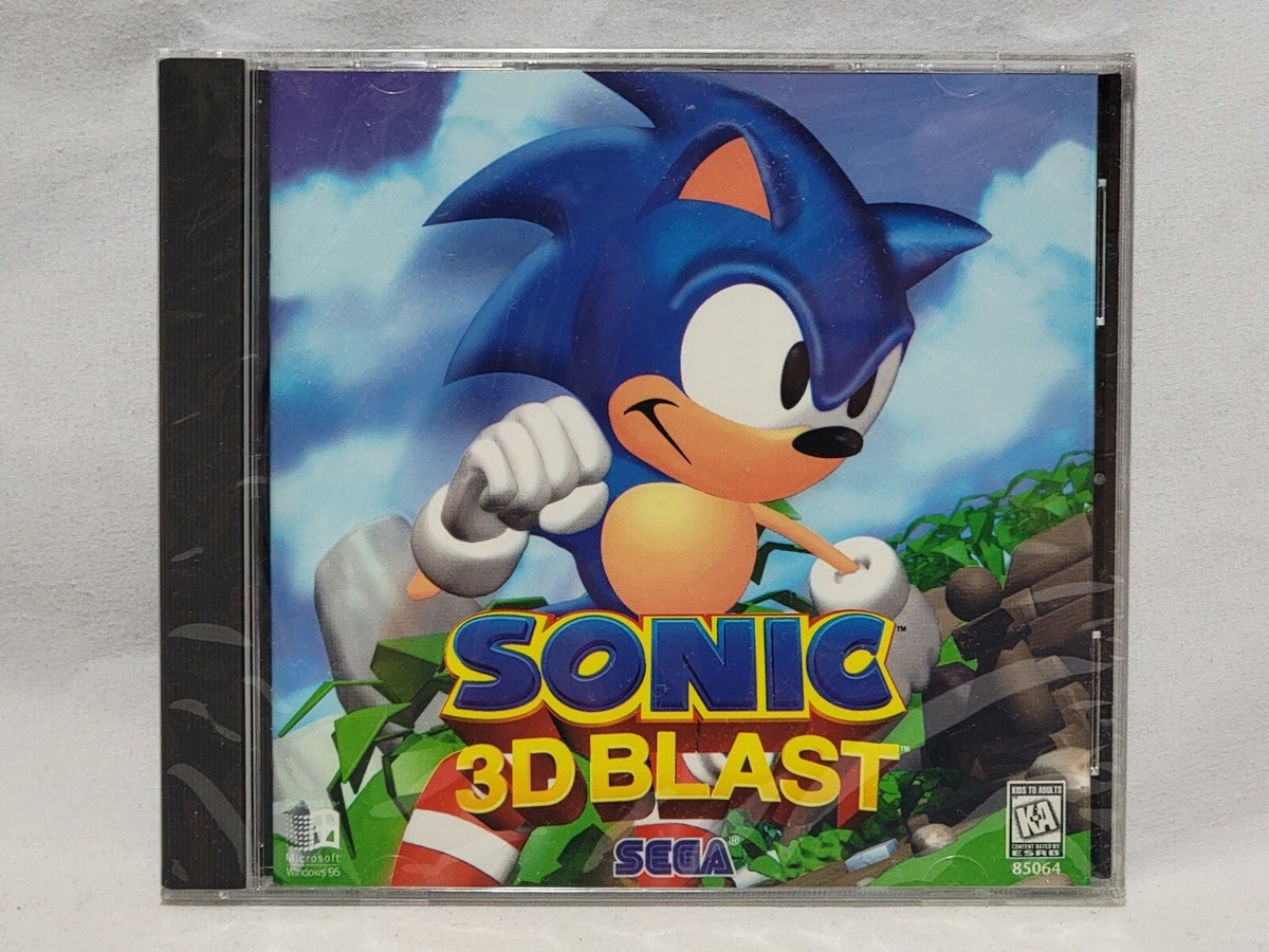 NEW Sonic 3D Blast PC Game FACTORY SEALED Computer Windows NEW Sonic 3D Blast PC Game FACTORY SEALED Computer Windows