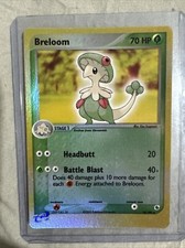 Breloom - 16/109 - Rare Reverse Holo Near Mint Ex Ruby & Sapphire pokemon 