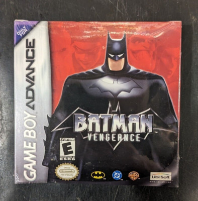 Batman: Vengeance (Nintendo Game Boy Advance, 2001) Brand New Factory Sealed