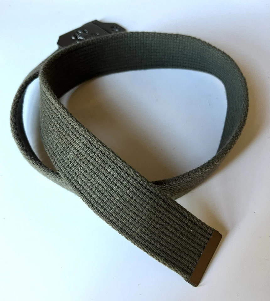 Boy Scouts of America BSA Green Canvas Belt Youth Boys 31” Length - Image 3 of 4